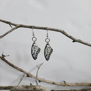 Acrylic Butterfly Earrings